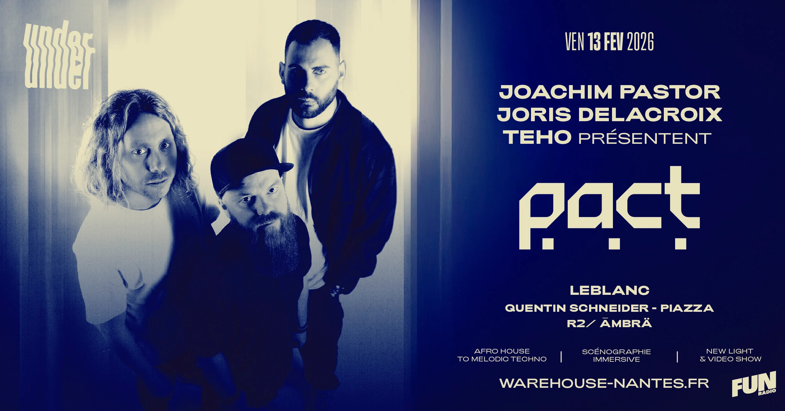 Under Invite Pact & More - Warehouse Nantes Cover