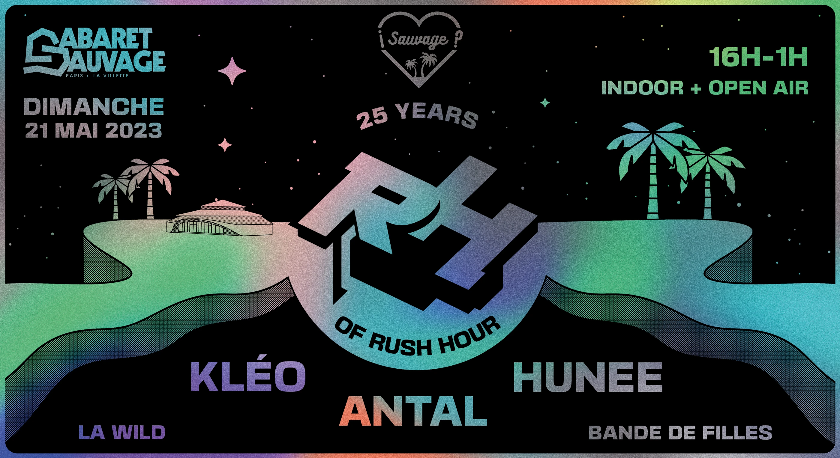 ¡Club Sauvage: 25 Ans De Rush Hour? Cover