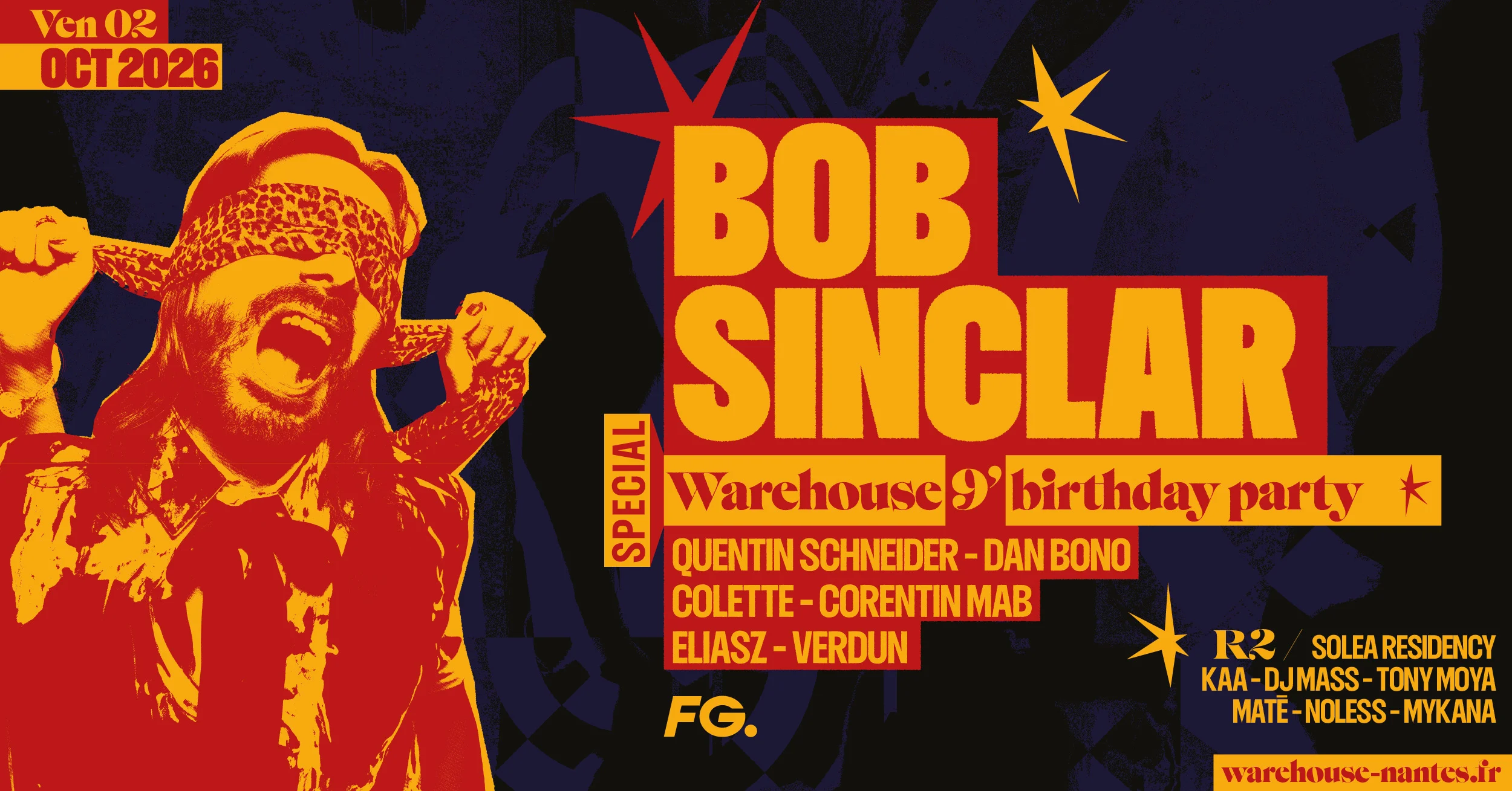 Warehouse 9 Ans Avec Bob Sinclar Cover