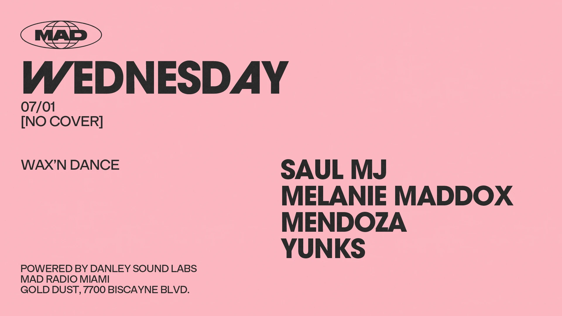 Wax'n Dance: Saul Mj / Melanie Maddox / Mendoza / Yunks Cover