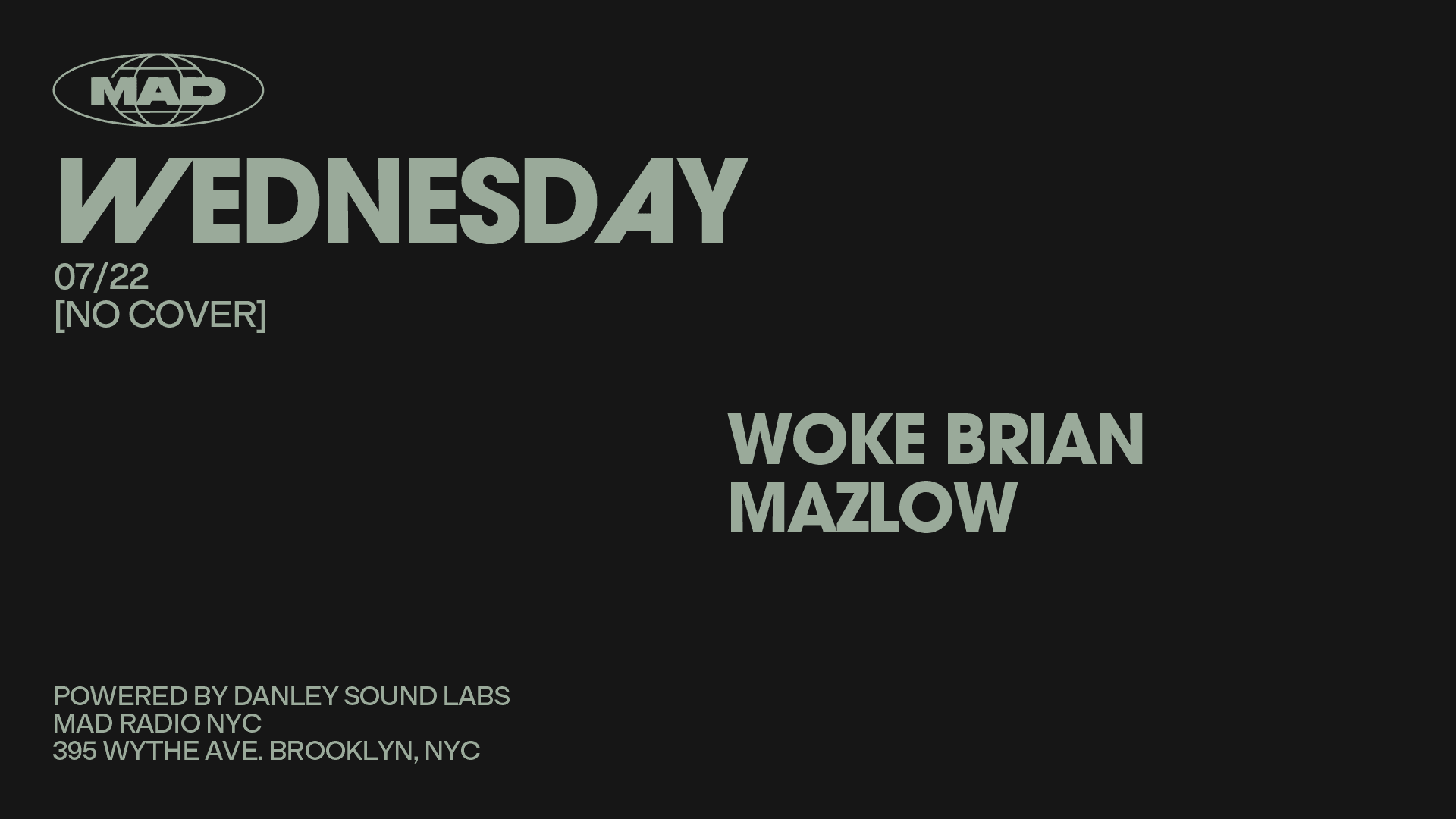 Woke Brian / Mazlow Cover