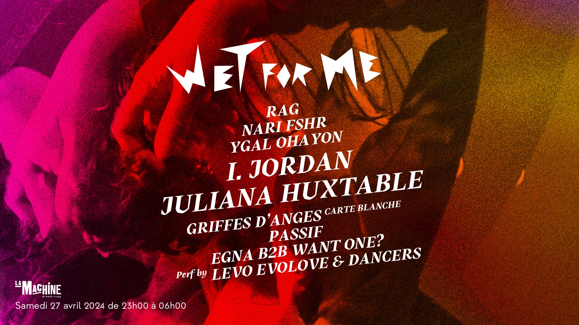Wet For Me : A Blessed Night Cover