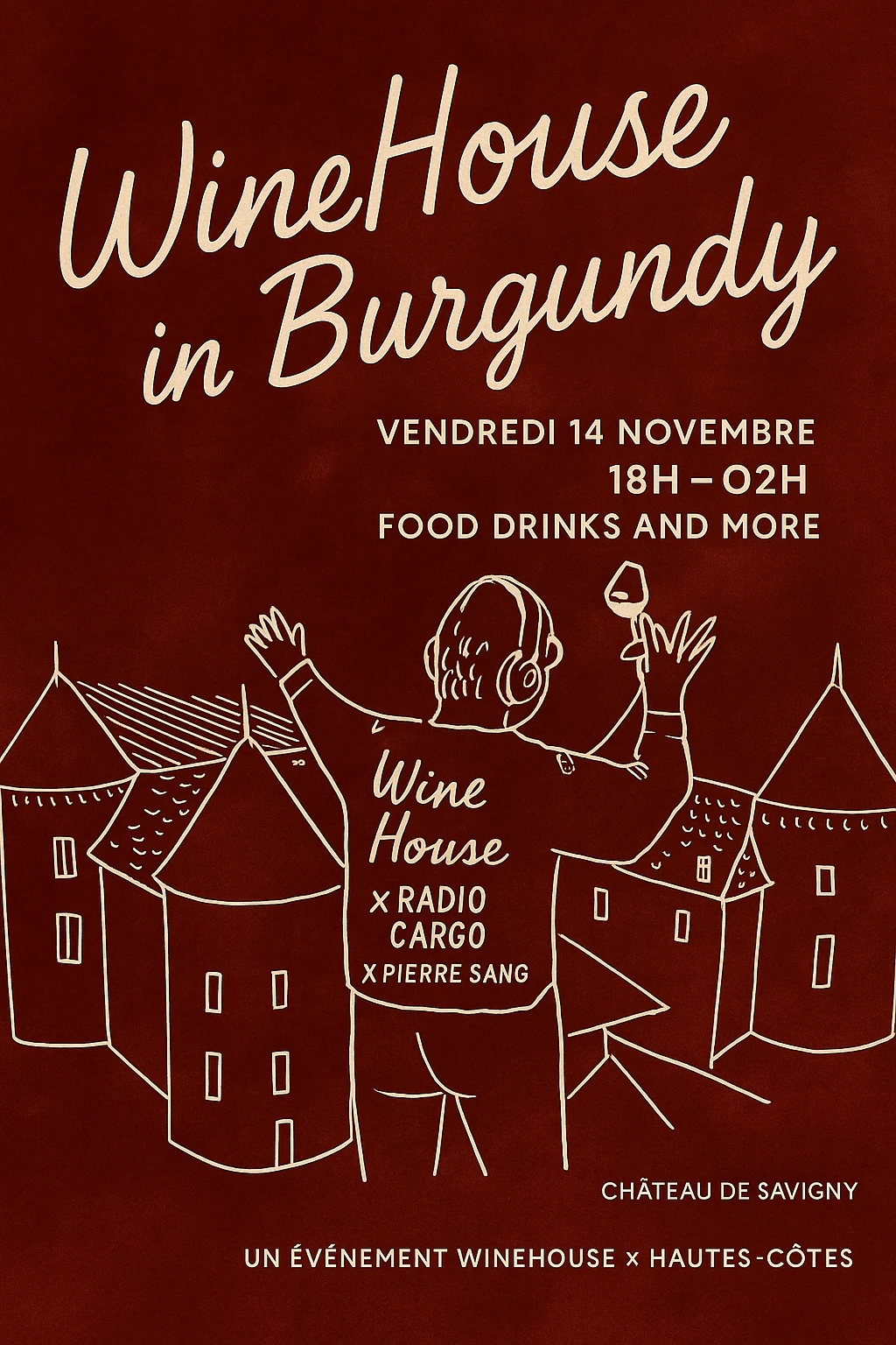 Winehouse In Burgundy - Vente Des Vins Cover