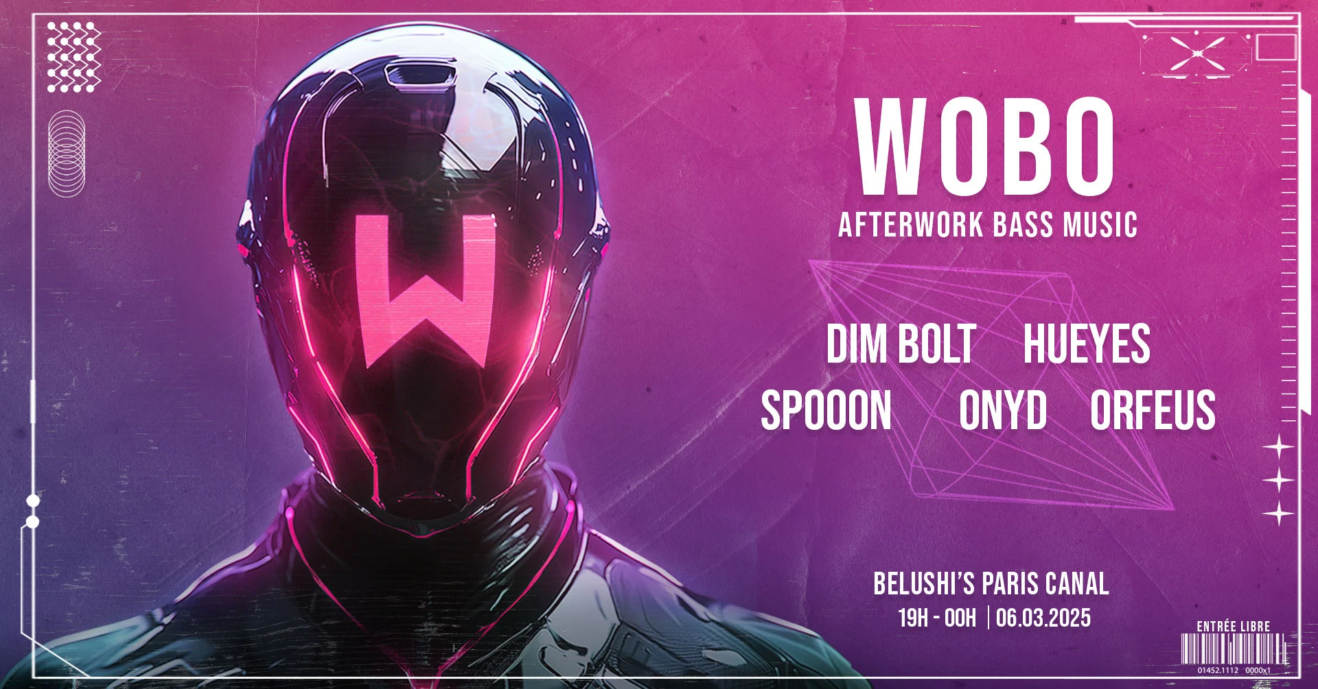 Wobo #33 W/ Dim Bolt, Hueyes, Spooon, Onyd & Orfeus Cover