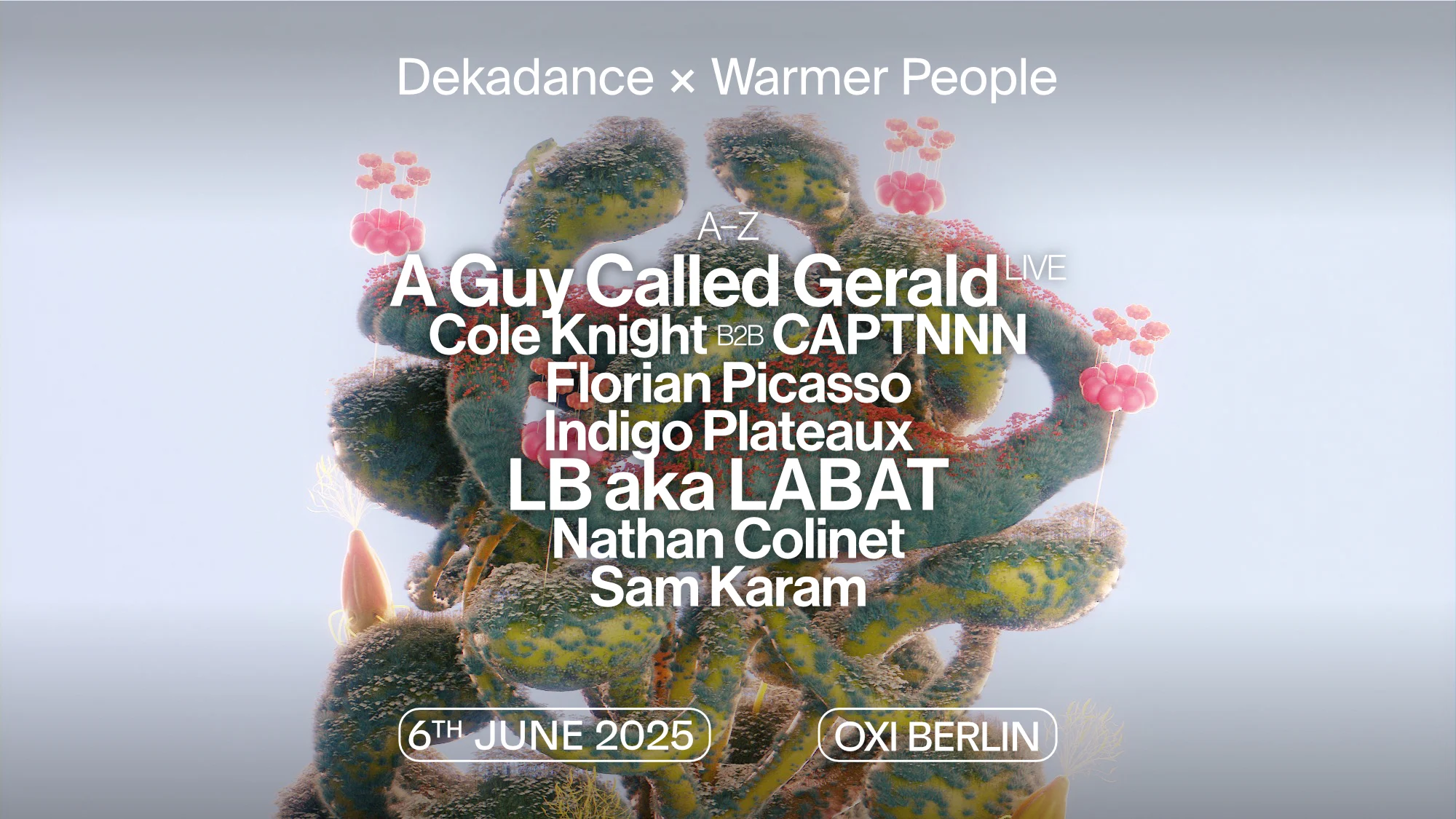 Dekadance X Warmer People: Lb Aka Labat And Friends Cover