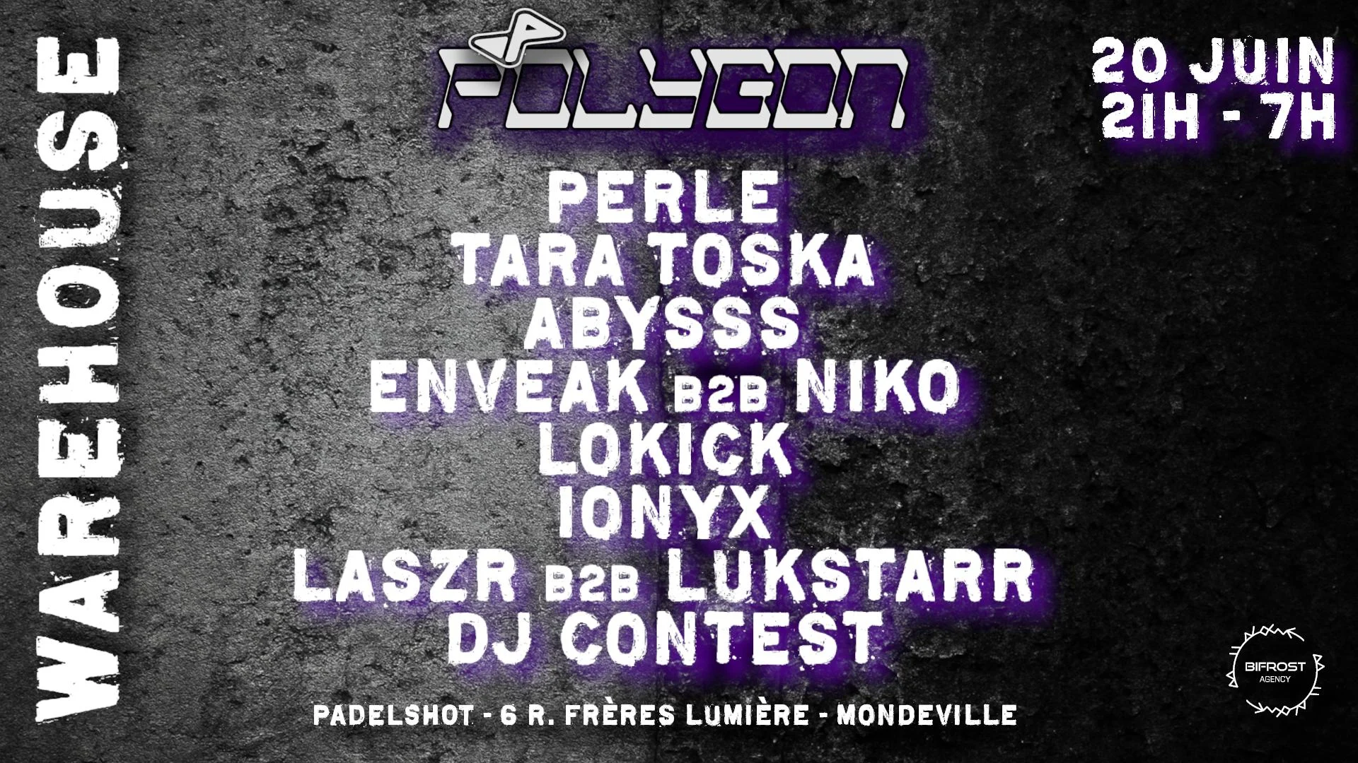 Warehouse - Polygon - Juin 26 Cover