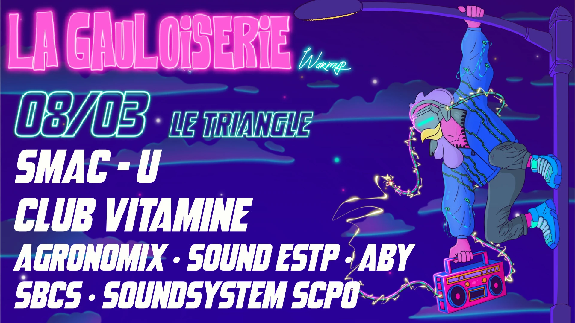 Warmup 2 - La Gauloiserie 2024 Cover