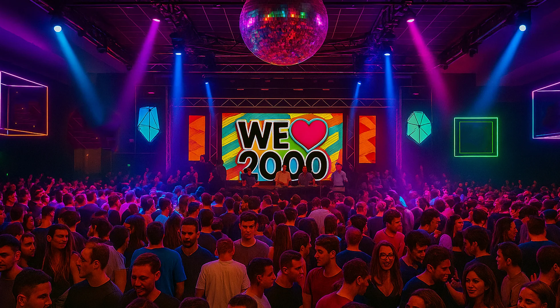 We Love 2000’ Party Cover