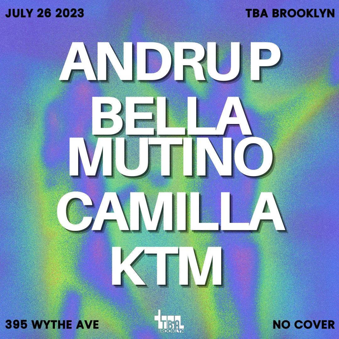 Andru P, Bella Mutino, Camilla, Ktm Cover