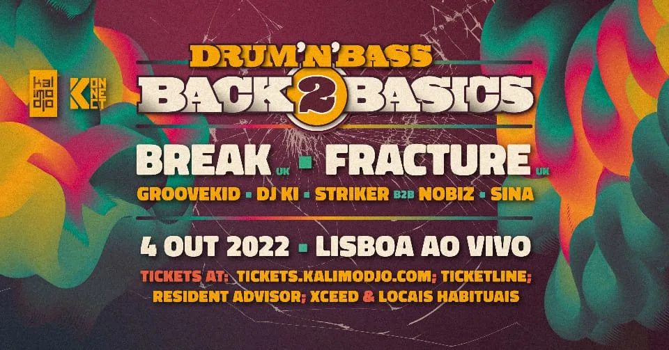 Back2basics : Drum And Bass : Lisboa : Konnect & Kalimodjo Cover