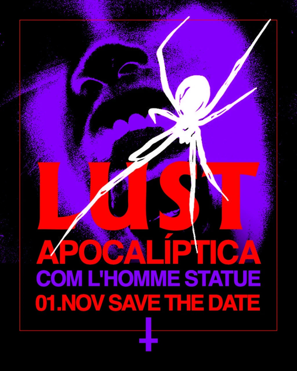 Lust Apocalíptica Com L'homme Statue Cover
