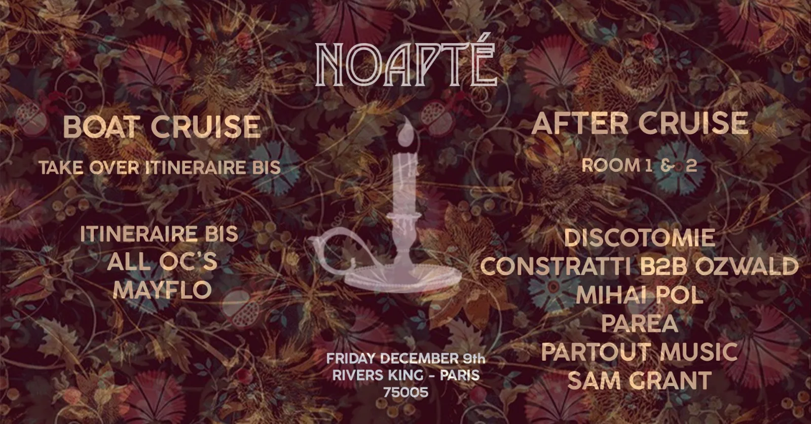 Noapté : Mihai Pol, Constratti, Itinérairebis, Discotomie... Cover