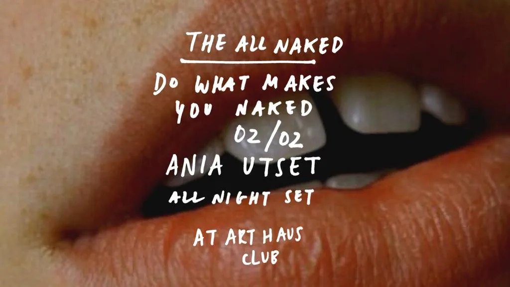 Theallnaked - Ania Utset - Art Haus Club  Cover