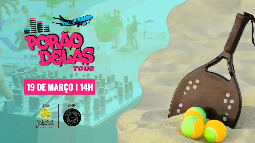 Porão Delas Tour - Jatobá Beach Bar Cover