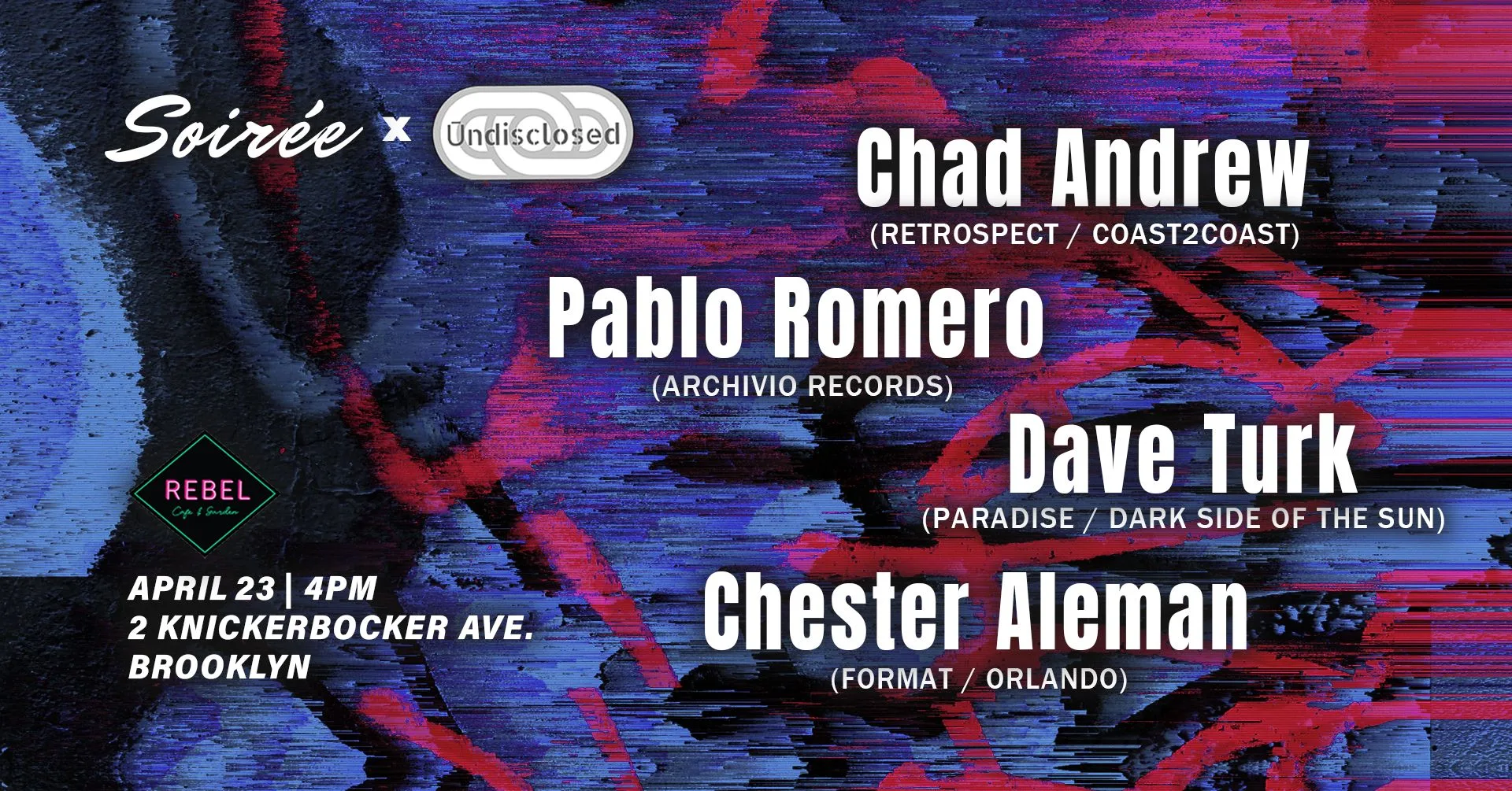 Chad Andrew / Pablo Romero / Dave Turk / Chester Aleman Cover