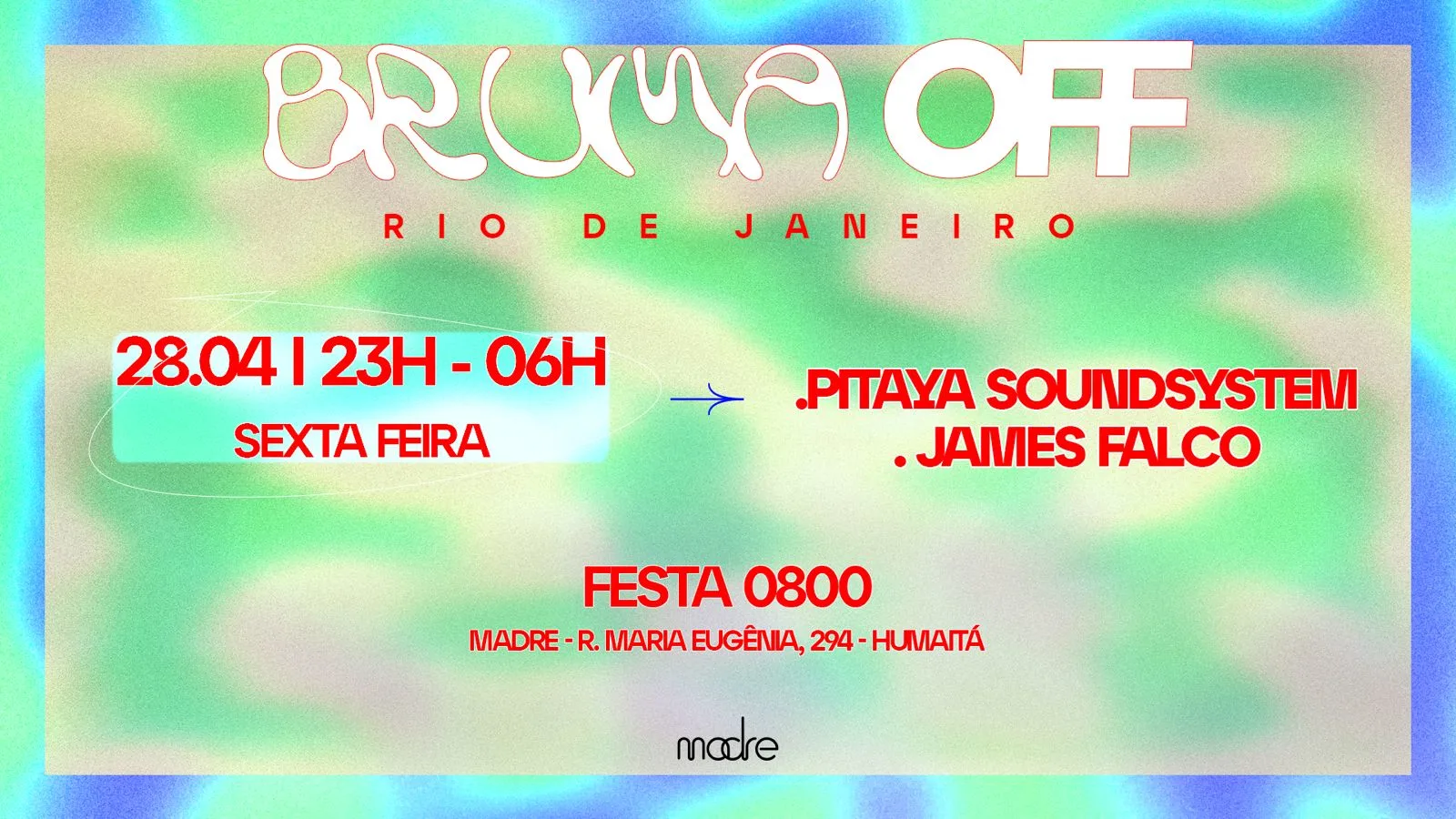 Bruma Off: Pitaya Soundsystem & James Falco Cover
