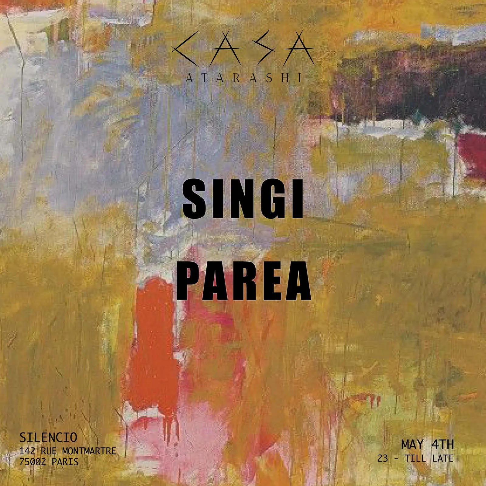 Casa Atarashi Presents Singi & Parea! Cover