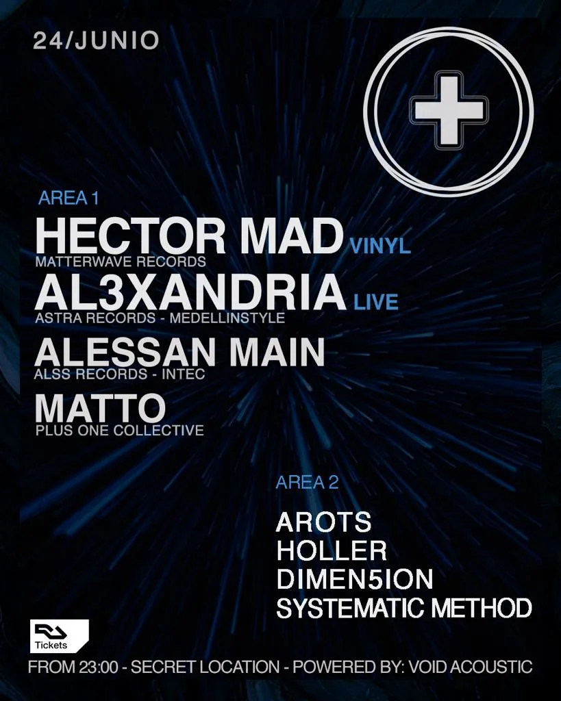 Plus One X Hector Mad + Al3xandria + Alessan Main Cover