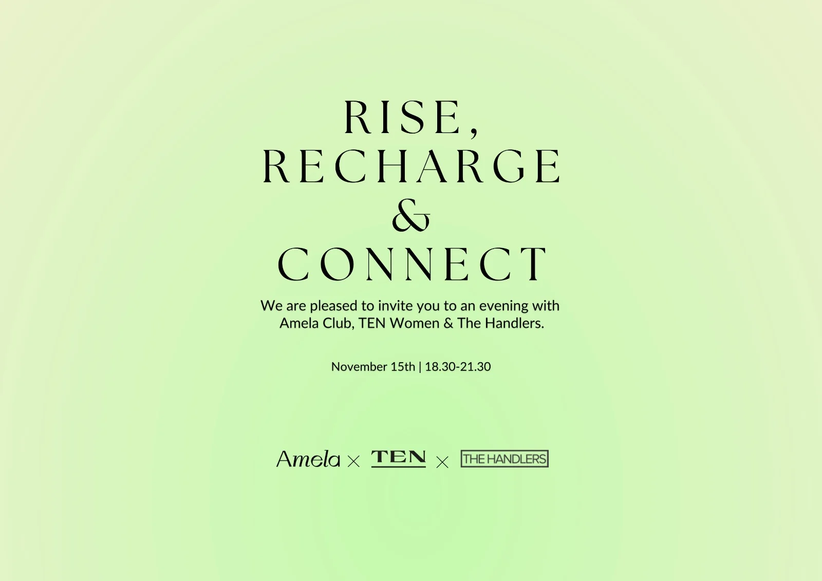 Premier Edition: Rise, Recharge & Connect. Cover