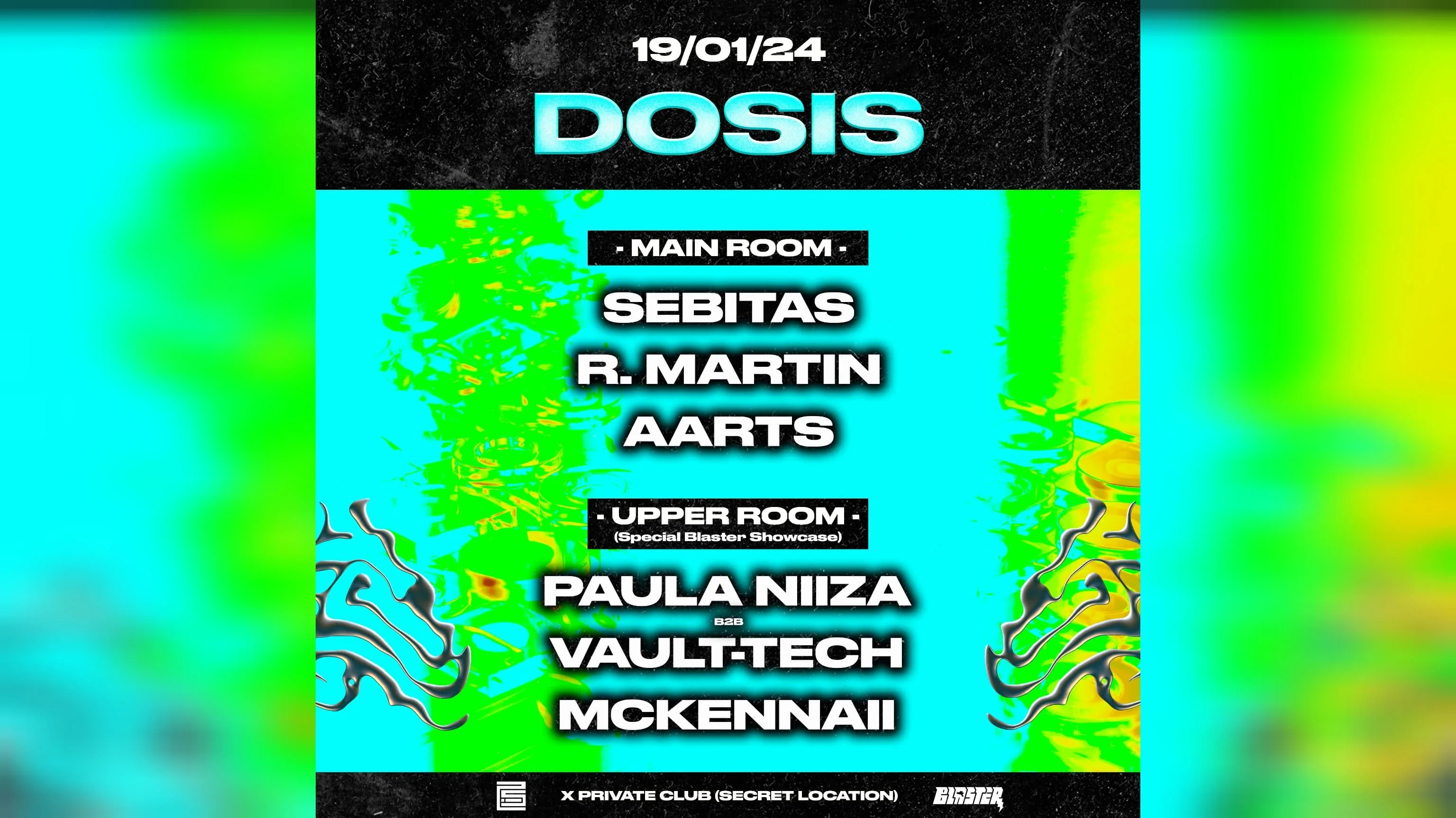 Dosis Klub (2is) W: Sebitas/R. Martin/Aarts/Blaster Showcase Cover