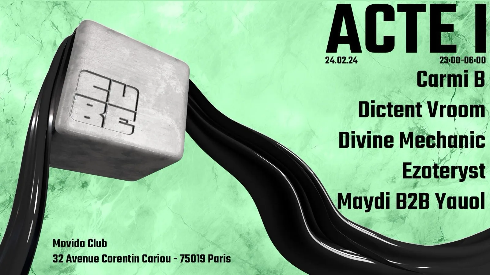 Cube Acte I Cover