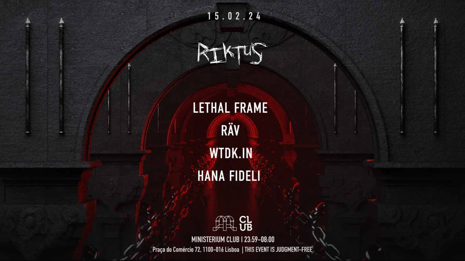 Riktus With Lethal Frame, Räv, Wtdk.In And Hana Fideli Cover