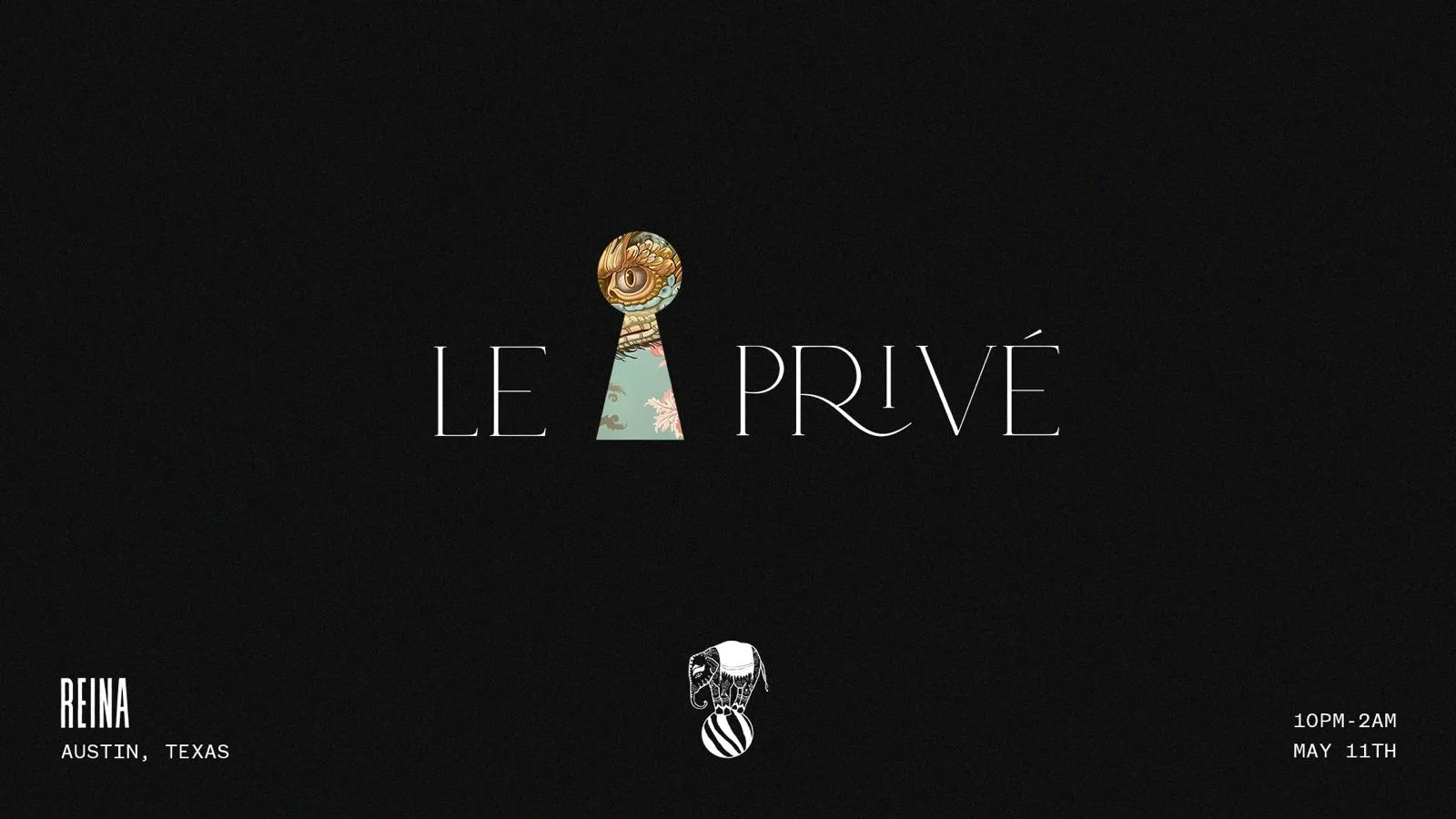 Le Privé With Cirque Noir Cover