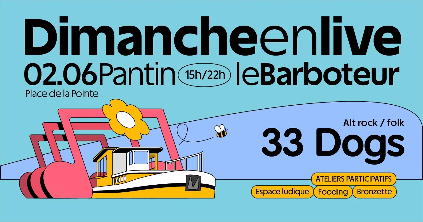 33 Dogs - Dimanche En Live! Cover