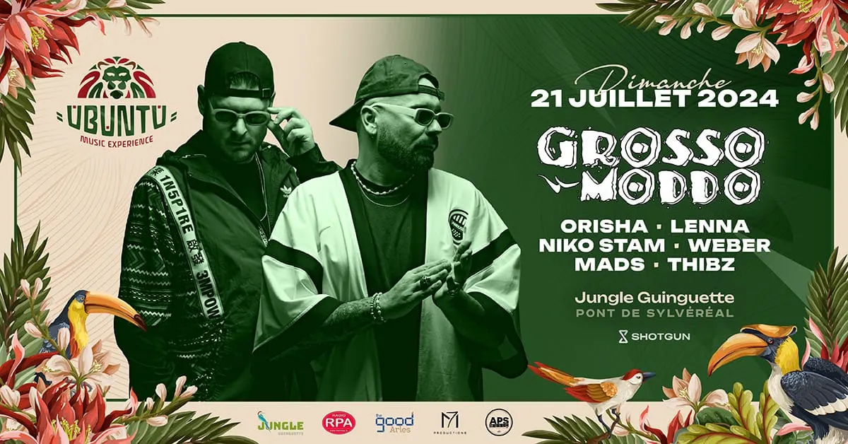 Ubuntu Music Expérience | Grossomoddo | @Jungle Guinguette Cover