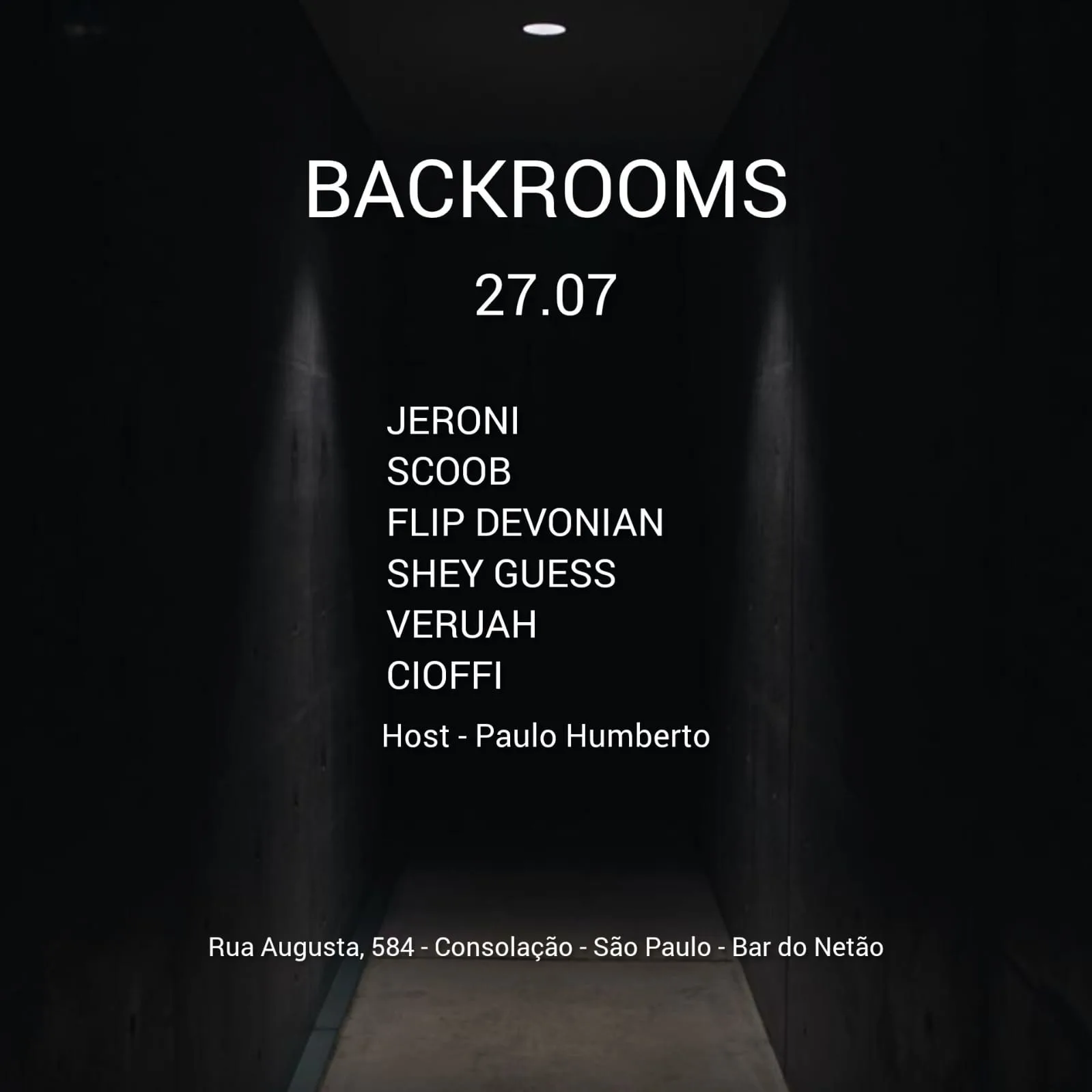 Backrooms 5° Edição Cover