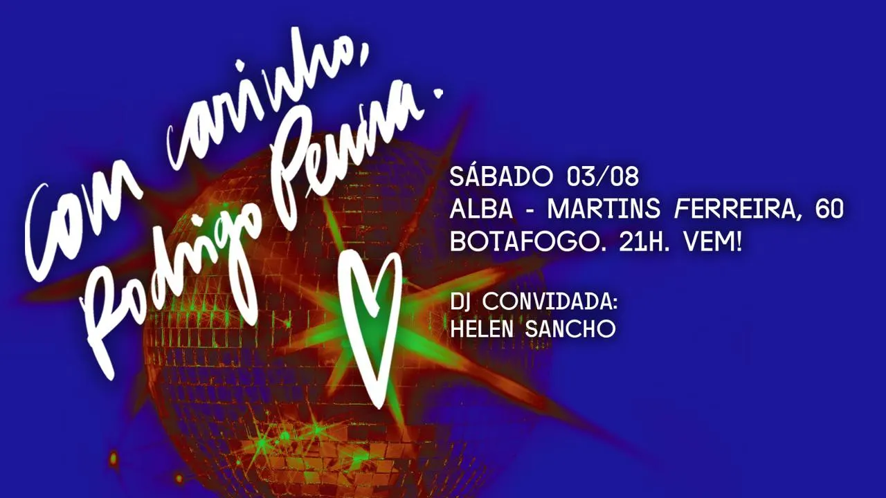Com Carinho, Rodrigo Penna Cover