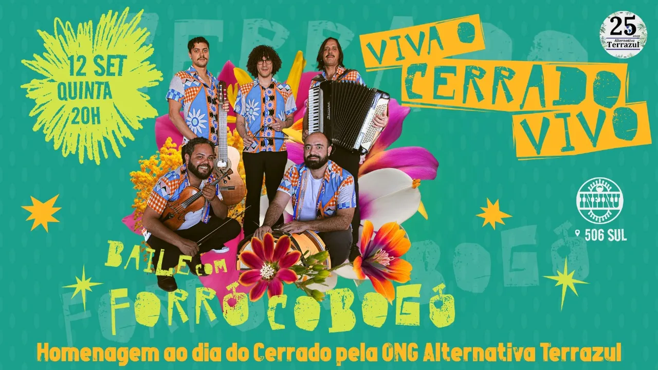 Viva O Cerrado Vivo! Celebração Com O Forró Cobogó Cover