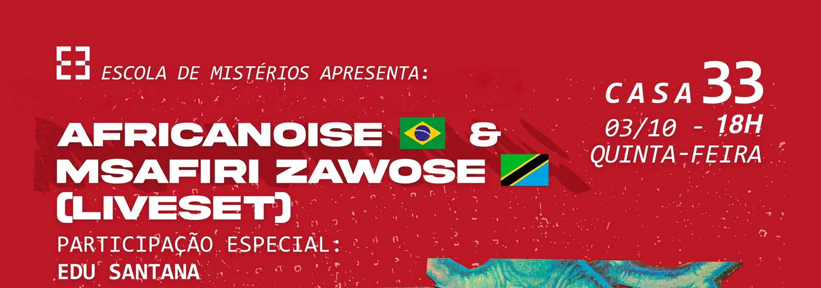 Africanoise & Msafiri Zawose (Tz) Ao Vivo Na Casa 33 Cover