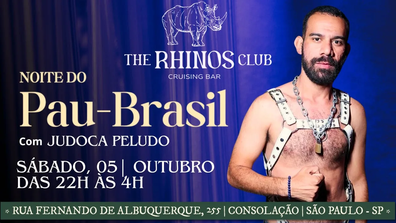 Noite Do Pau Brasil - 05/10 - The Rhinos Club Cover