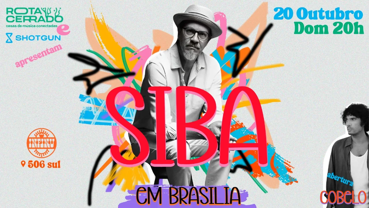Shotgun E Rota Cerrado Apresentam Siba Em Brasília Cover
