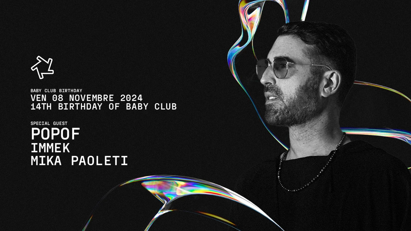 14th Birthday Baby Club : Popof + Immek + Mika Paoleti Cover