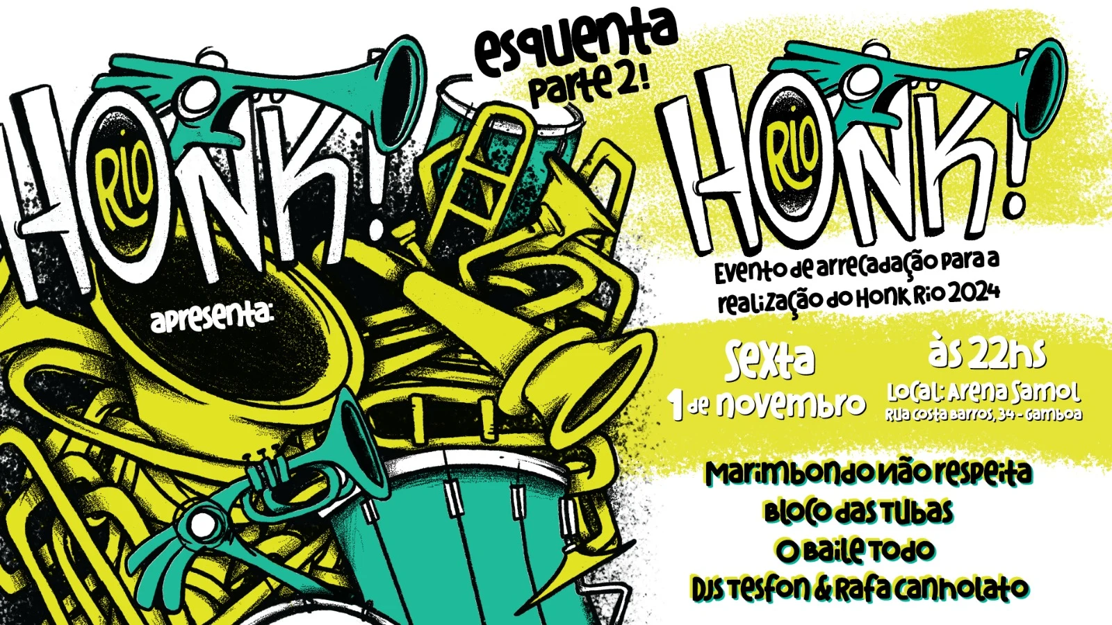 Esquenta Honk Rio 2024 #2 Cover
