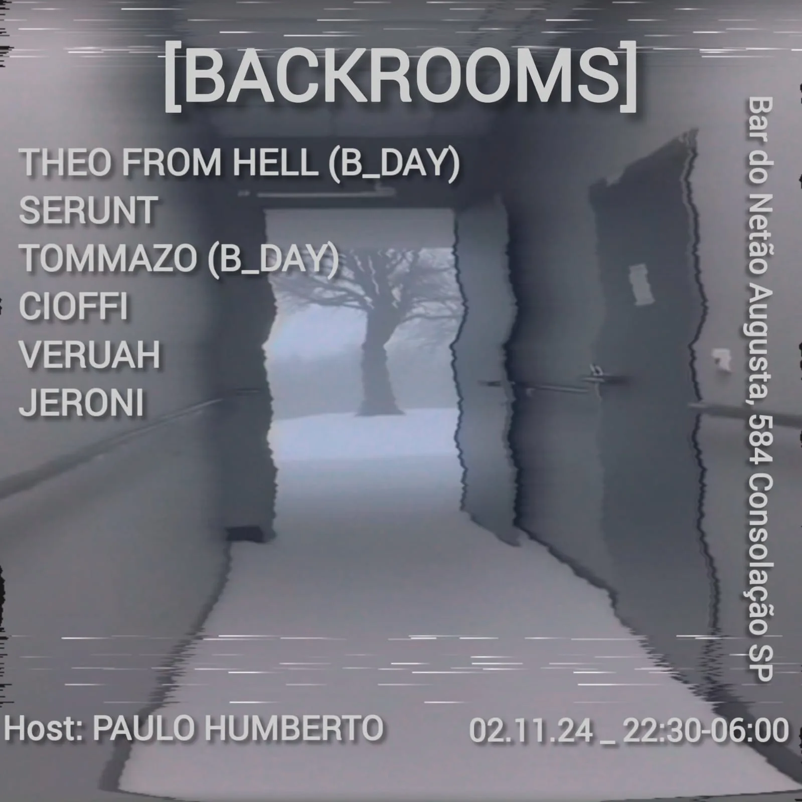 Backrooms 6° Edição Cover