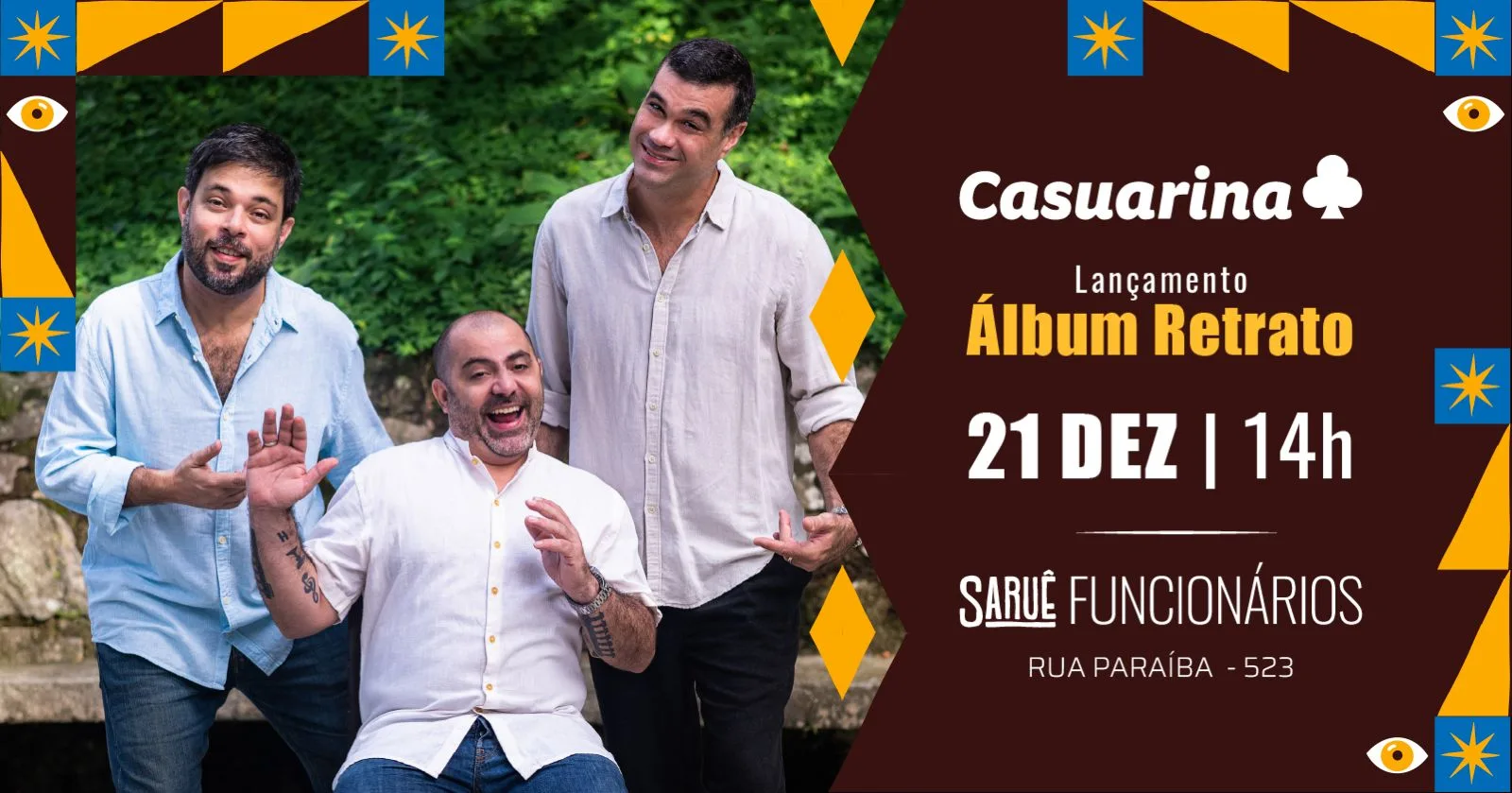 Casuarina No Saruê Funcionários Cover
