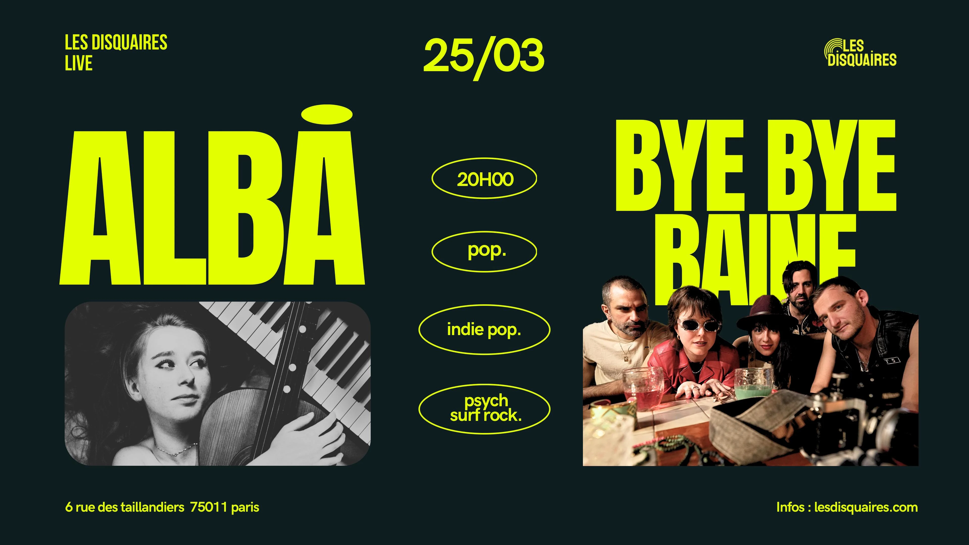 Albå X Bye Bye Baïne Cover