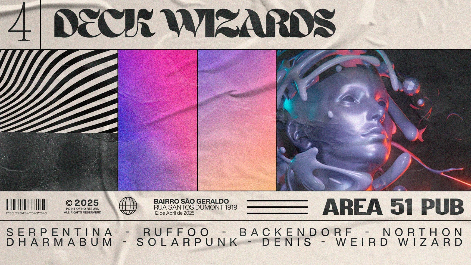 Deck Wizards 4 @ Área 51 Cover