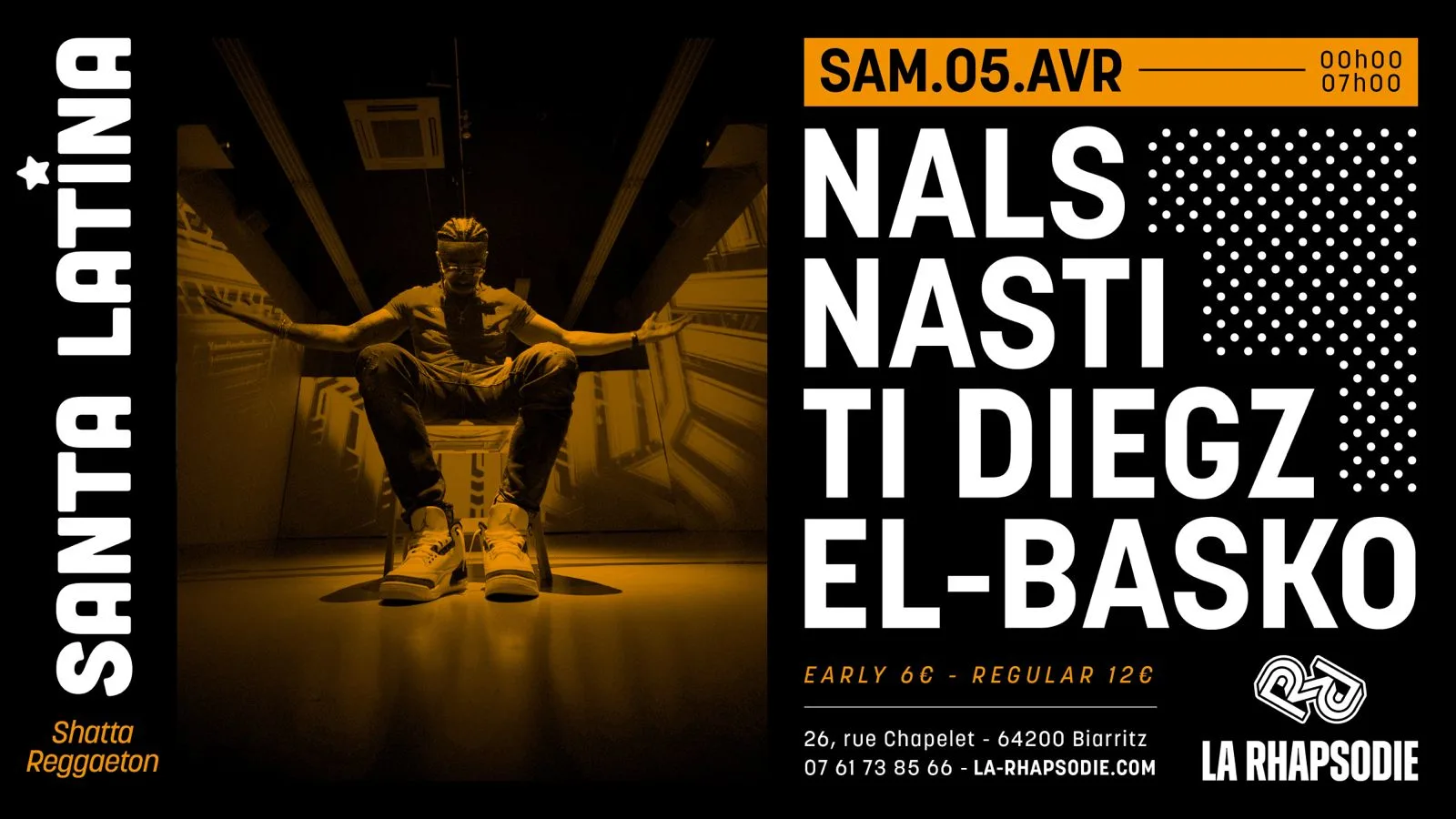Santa Latina : Nals • Ti Diegz • Nasti • El-Basko Cover