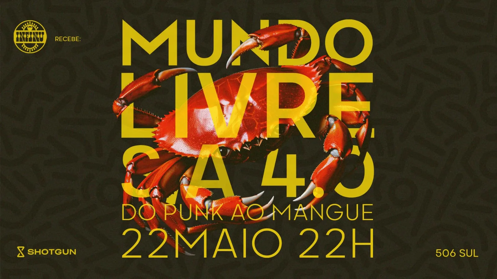 Infinu Recebe Mundo Livre S/A 4.0: Do Punk Ao Mangue Cover