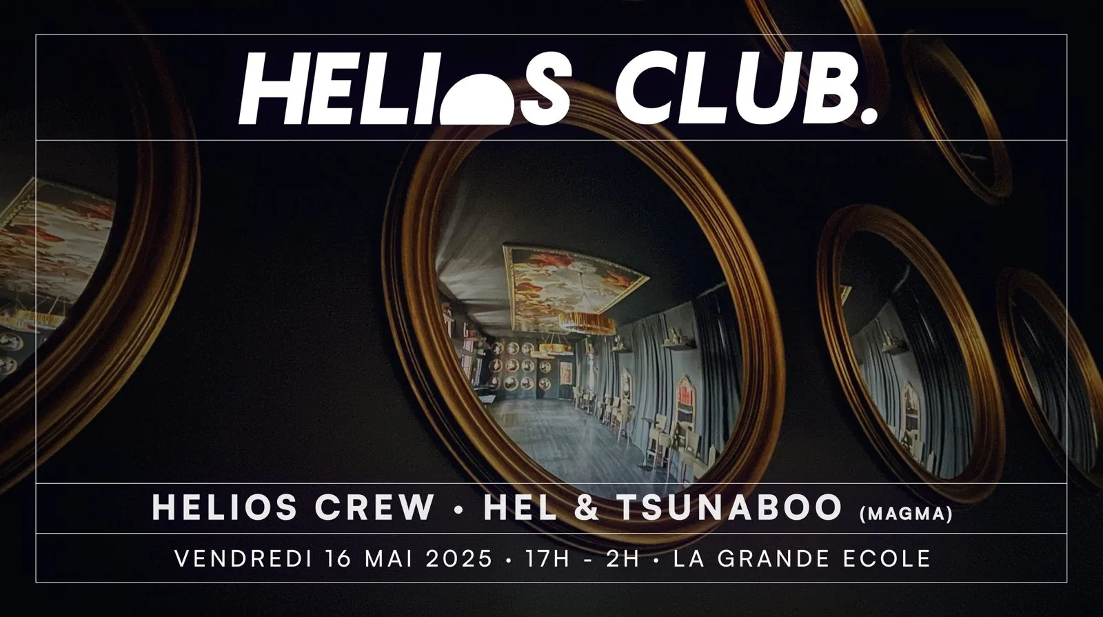 Helios Club. W/ Crew + Hel & Tsunaboo [Magma] Cover