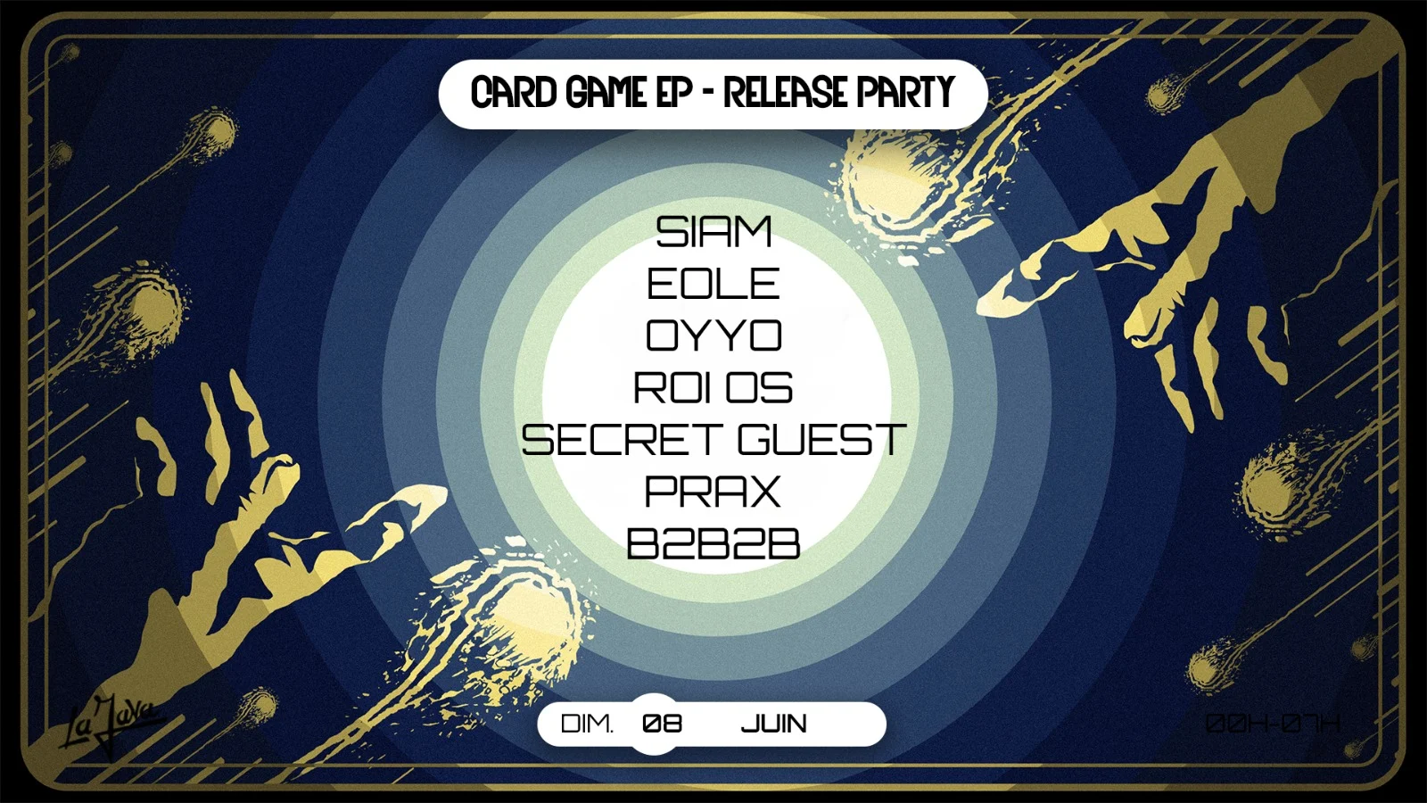 Oyyo - Card Game Ep : Release Party At La Java Cover