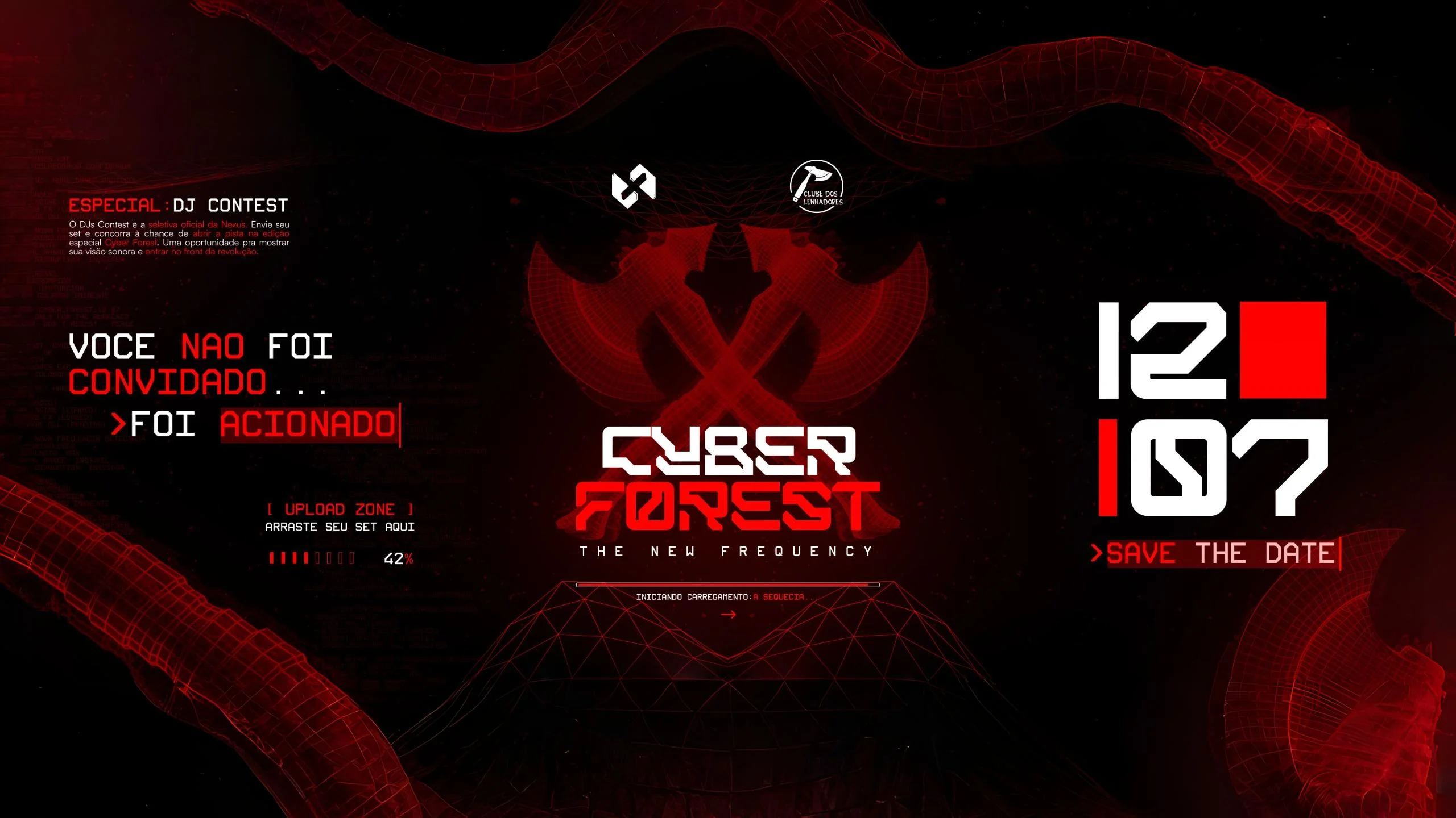 Clube Dos Lenhadores & Nexus Apr. Cyber Forest Cover