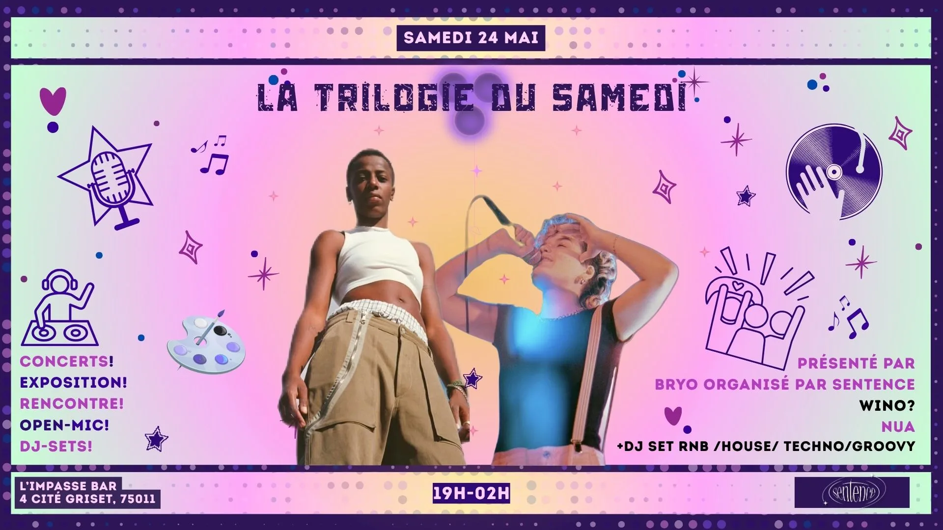 Trilogie Du Samedi (I) Cover