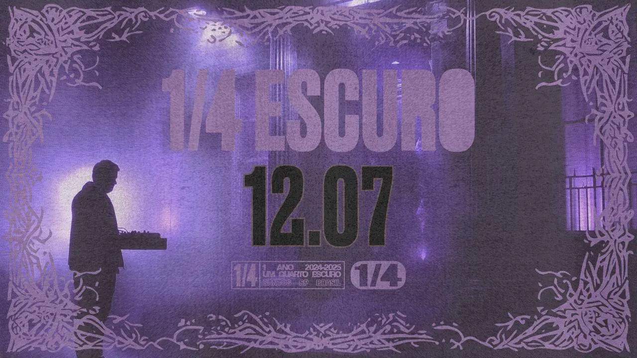 1/4 Escuro Aniversário 1 Ano Cover