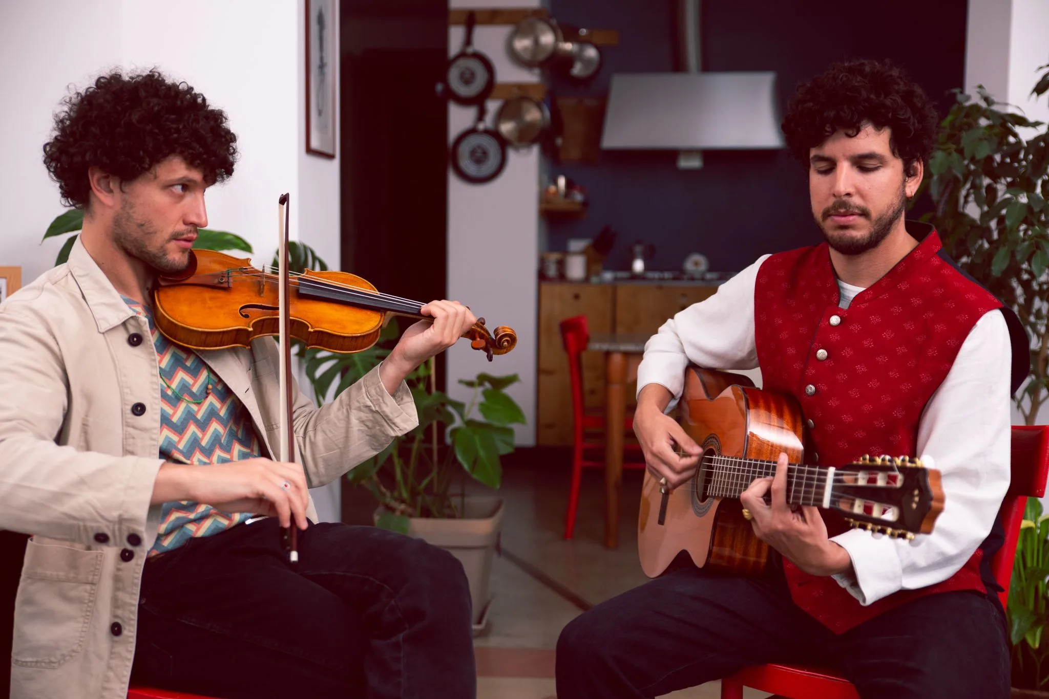 Feu Marinho & Federico Zaltron @Camones Cover