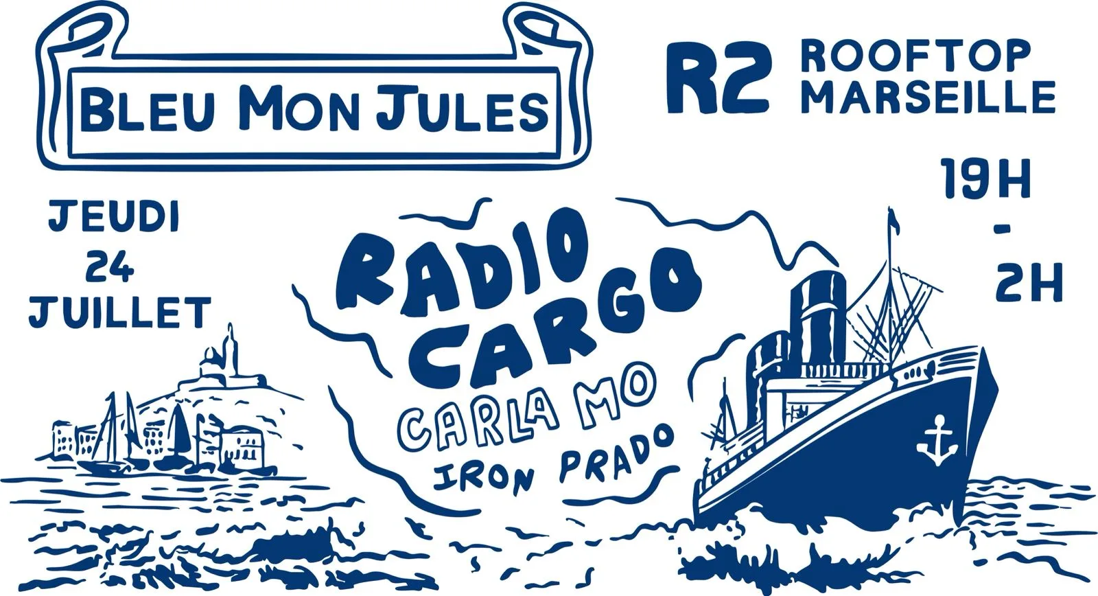 Le Rooftop X Bleu Mon Jules 24.07 Cover